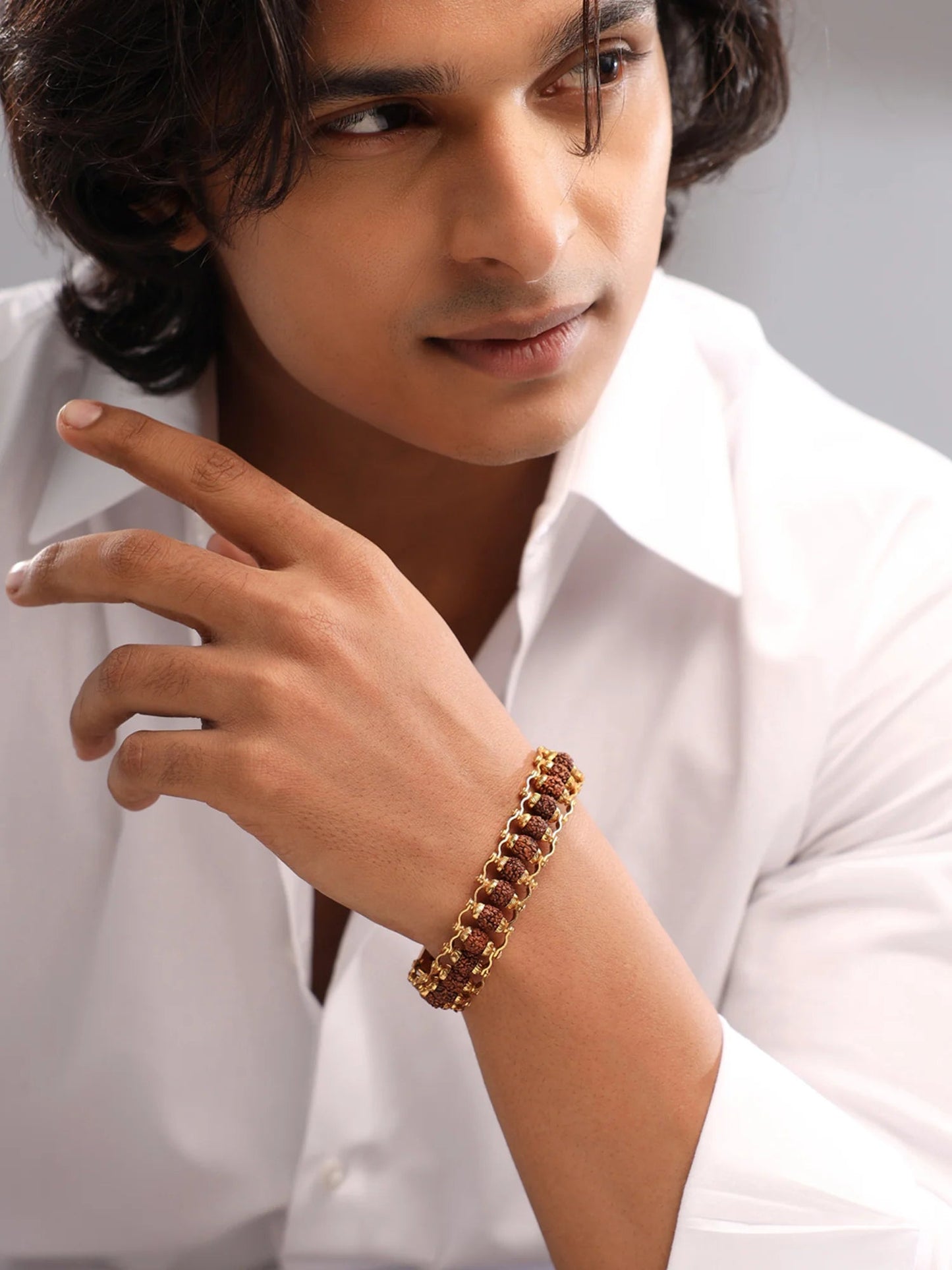 PanchTatva Rudraksha Bracelet Printeraa